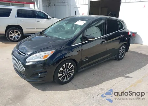 2017 Ford C-Max Hybrid Titanium z USA, uszkodzony, nr VIN 1FADP5DU4HL106944